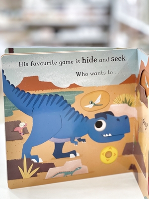 Dostosowany rozmiar Pełnokolorowa książeczka z dinozaurami dla dzieci