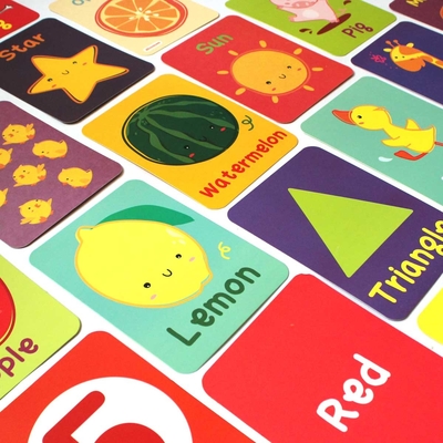 100% FSC Paper Custom Flash Card OEM Yoga Cards dla dorosłych