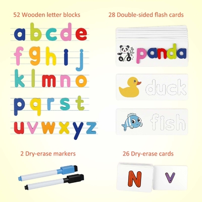Edukacyjne karty przedszkolne Drukowanie kart pamięci dla dzieci Karty flash OEM ODM