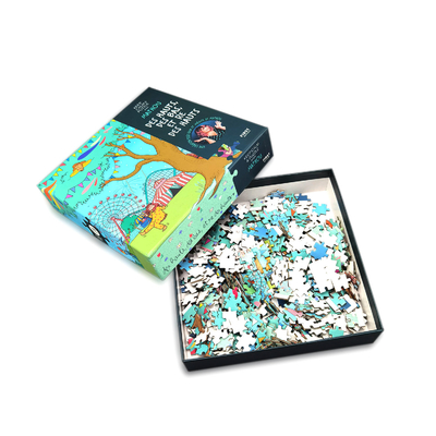 Zabawki edukacyjne dla dzieci Montessori niestandardowe puzzle drewniane puzzle z mapą świata