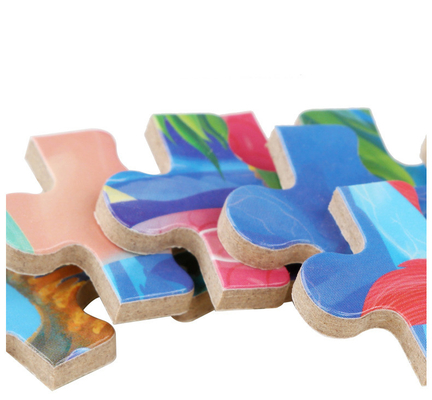 3D Drewniane Ekologiczne Niestandardowe Puzzle Jigsaw Puzzle Dla Dzieci Kreskówki