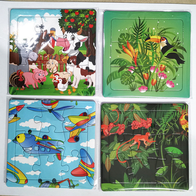 Kreatywne DIY Niestandardowe puzzle edukacyjne dla dzieci dla 5-latków