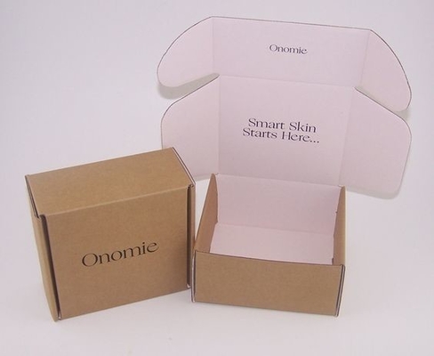 Kraft Paper Mailer Shipping Box ISO9001 Niestandardowe drukowane pudełko upominkowe