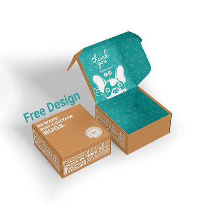 Kraft Paper Mailer Shipping Box ISO9001 Niestandardowe drukowane pudełko upominkowe