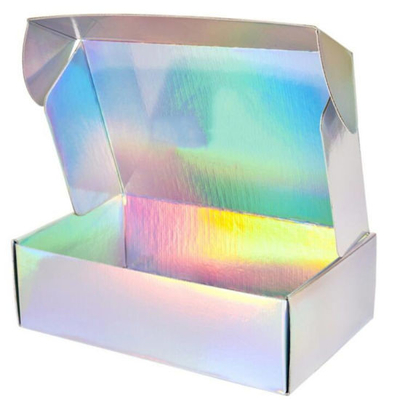 Laserowe niestandardowe pudełko wysyłkowe CMYK Color Card Board Pudełka na buty