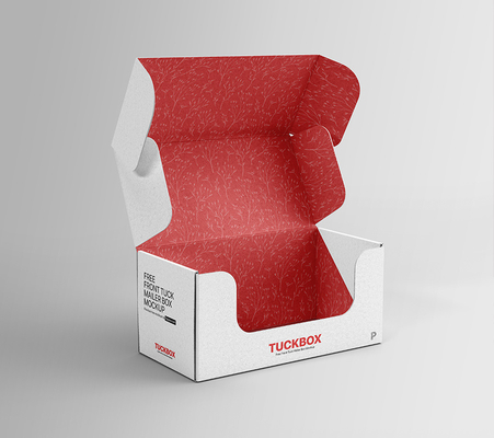 Druk offsetowy Free Front Tuck Mailer Boxes Shipping Box Makieta