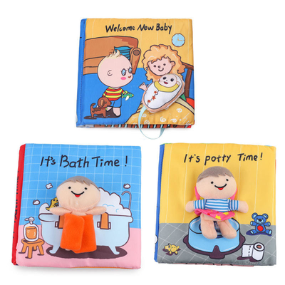 Gloss Matt Lamination Soft Fabric Cloth Book Kid Children Quiet Book Printing
