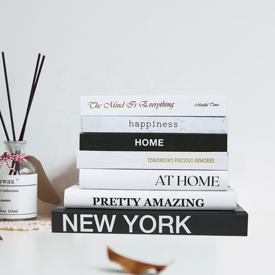 SMETA Blank Fashion drukowanie książek w twardej oprawie Home Decor stolik kawowy drukowanie książek