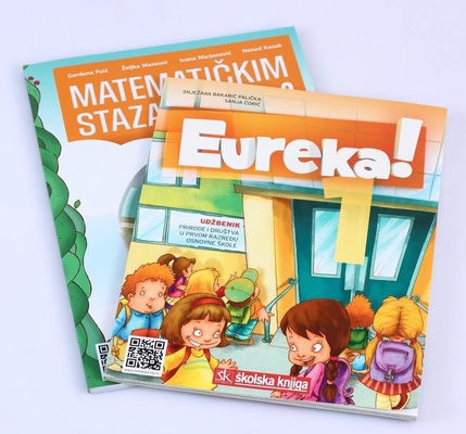 Podręcznik edukacyjny w oprawie spiralnej 128 g / m2 140 g / m2 157 g / m2 Usługa drukowania w miękkiej okładce