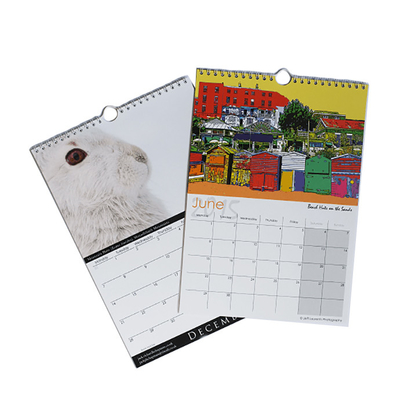Różne rozmiary C2S Art Paper Druk kalendarza 128 g / m2 157 g / m2 190 g / m2 210 g / m2