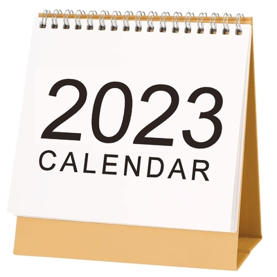 2023 Druk kalendarza miesięcznego 1400gsm 1800gsm Kartonowy kalendarz biurkowy