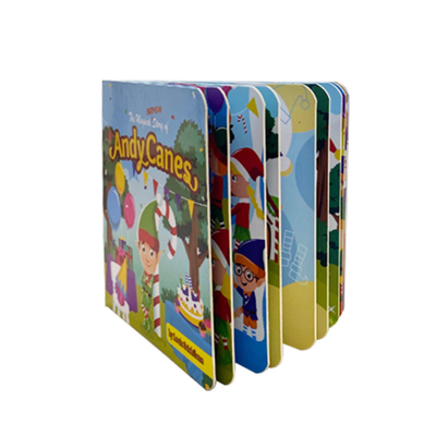 7 ”X10” dzieci Board Book Printing Pantone Color Picture Board Books