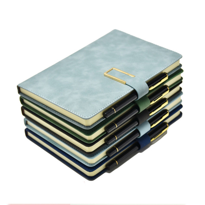 CMYK Pantone Custom Hardback Book Printing A5 Pu Leather Hardcover