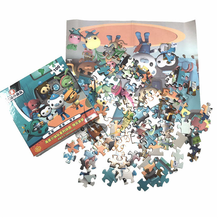 Pełnokolorowe, niestandardowe, drukowane, zabawne puzzle podłogowe dla dzieci w wieku 3 lat
